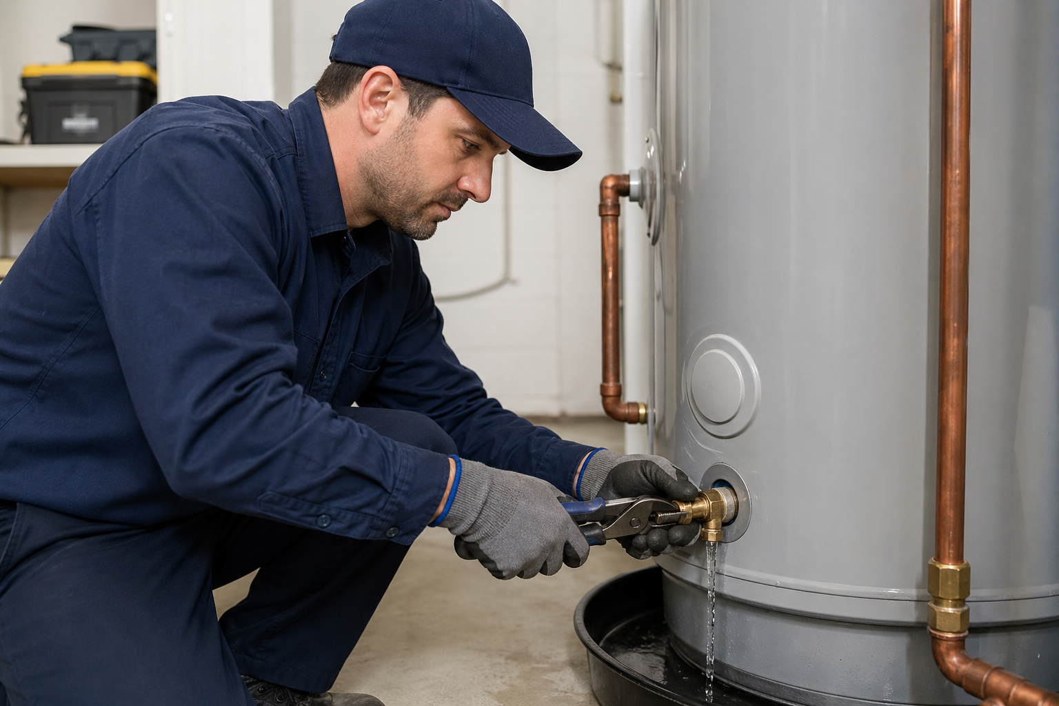 Water heater repair service